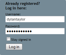 login